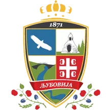 Мали грб (друга верзија) — Општина Љубовија