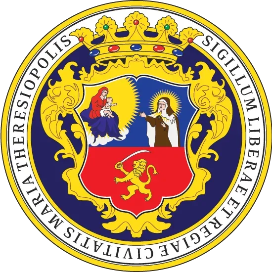 Средњи грб — Град Суботица