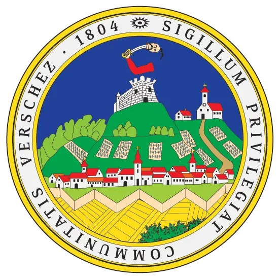 Средњи грб — Град Вршац